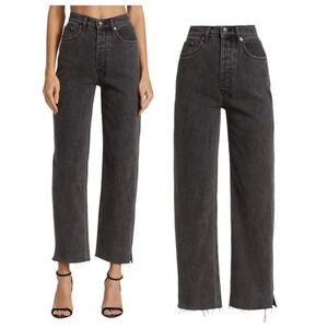 NWT KSUBI Brooklyn High-Rise Straight-Fit Jeans